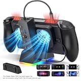 JSAUX HB0705 Docking Station with RGB Cooling Fan for ASUS ROG Ally, 4K@120Hz HDMI