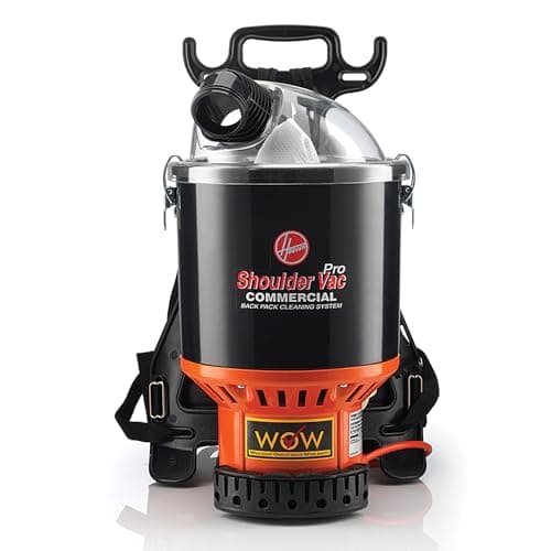 Hoover Commercial Shoulder Vac Pro Bagged Backpack Vacuum Cleaner Unit