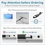 KITEURAD 90W/65W Replacement AC Power Adapter for HP All-in-One Desktop Computers