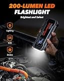 WOLFBOX 4000A Portable Lithium Car Battery Jump Starter and 88.8Wh Power Bank with USB-C