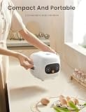 COMFEE' 2-Cup Uncooked Mini Rice Cooker with 6 Cooking Functions and Delay Timer
