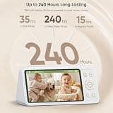 Bonoch 5.5-Inch 2K Video Baby Monitor with 240-Hour Standby & Smart Detect