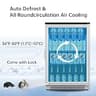 Weili 20-Inch Built-In Beverage Refrigerator, 120-Can Capacity with Lock