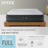 Intex Mid-Rise Dura-Beam Deluxe 13-Inch Full Air Mattress with Velvety Top