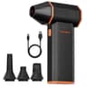 WOLFBOX MegaFlow 50 Compact Cordless Air Duster with 110,000 RPM Motor