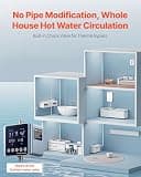 VEVOR Digital Smart Under-Sink Retrofit Hot Water Recirculating Pump Kit