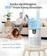 VEWIOR H13 True HEPA Air Purifier 2-Pack bundle with Auto Mode and Aromatherapy