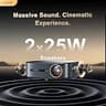 Alvar Upgraded Smart Projector with Built-In Netflix and WiFi 6
