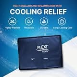 FlexiKold Standard Large Professional Grade Gel Ice Pack for Pain Relief