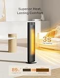Pelonis PHF15RSAPH30 30-Inch Ceramic Tower Heater with 75° Oscillation