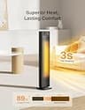 Pelonis PHF15RSAPH30 30-Inch Ceramic Tower Heater with 75° Oscillation