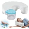 PYURIFAI Adjustable Memory Foam Side Sleeper Pillow With Arm Hole Design