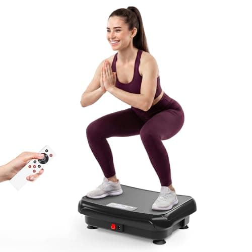 TISSCARE Mini Compact Low-Impact Vibration Plate Exercise Machine Board