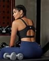 RUNNING GIRL High Impact Racerback Crop Top