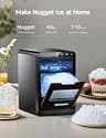 Euhomy Smart App-Controlled Countertop Nugget Ice Maker, 40 lbs Capacity
