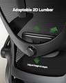 Marsail Ergonomic Office Chair with 3D Armrests and Micro-Adjust Lumbar