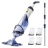 JESIMAIK Cordless Handheld Pool Vacuum with Smart Full-Bag Alert and 18.5 GPM Suction