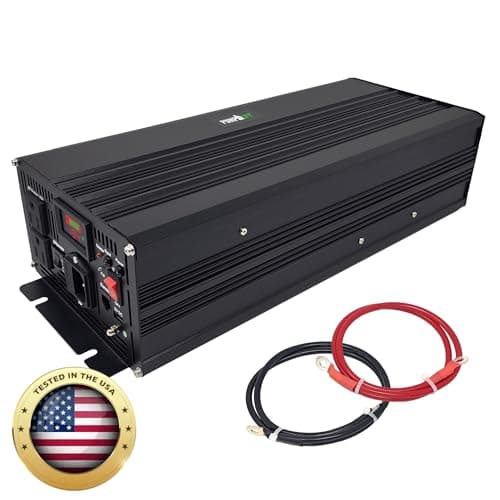 PumpSpy 2000-Watt Pure Sine Wave Battery Backup Inverter for Sump Pumps