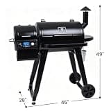 Z Grills ZPG-450A Wood Pellet Grill and Smoker with PID Smart Controller