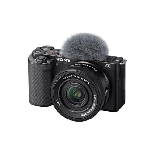 Sony Alpha ZV-E10 APS-C Interchangeable Lens Vlogging Camera with 24.2MP