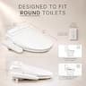 SmartBidet SB-2000 Electric Bidet Toilet Seat with Heated Seat and Air Dryer