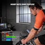 COOSPO HW9 Optical Heart Rate Monitor Armband with Visual LED Indicator