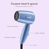 Conair Compact Folding Travel Hair Dryer, 1600W Manual Dual Voltage Model