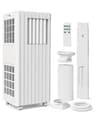 PeakPursuit 8,000 BTU Portable Air Conditioner with Adjustable Window Kit