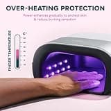 SUNUV SUN3 Professional Dual-Wavelength UV LED Nail Lamp with Smart Memory