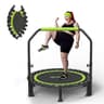 ZCMHAXJ 40-Inch to 48-Inch Foldable Rebounder with U-Shaped Stability Bar
