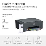HP Smart Tank 5100 Wireless All-in-One Refillable Supertank Printer Series