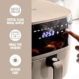 GreenLife Compact 5.3-Quart Electric Air Fryer Oven with Ceramic Basket