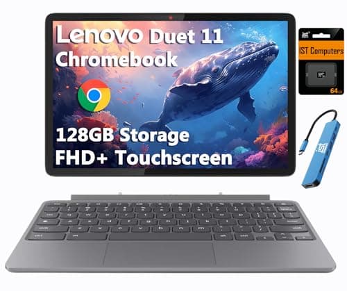 Lenovo Chromebook Duet Gen 9 11-Inch WUXGA Touchscreen 2-in-1 Hybrid PC