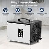 ALORAIR 70-Pint Smart Wi-Fi Crawl Space Dehumidifier with Built-In Pump