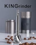 KINGrinder K6 Manual Hand Coffee Grinder with Heptagonal Steel Burrs
