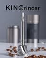 KINGrinder K6 Manual Hand Coffee Grinder with Heptagonal Steel Burrs