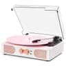 Vintage 3-Speed Vinyl Record Player with Built-in Speakers & EQ Controls