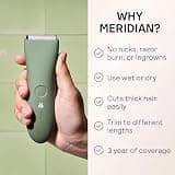 Meridian The Trimmer Original Waterproof Body & Pubic Hair Trimmer Tool