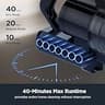 Eureka NEC280TL RapidClean Pro Cordless Stick Vacuum with LED Headlights & Swivel