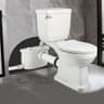 High Power 800W Elongated Upflush Toilet System with Multi-Fixture Grinder