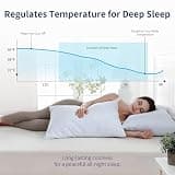 DOWNCOOL Queen Size Adjustable Memory Foam Cooling Pillow Set with Q-Max 0.4