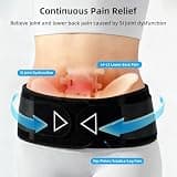 YCSHUNDONG Heavy-Duty Sacroiliac SI Joint Hip Belt with Bionic Plates
