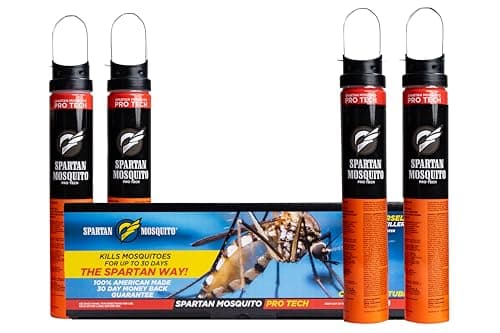 Spartan Mosquito Pro Tech 1-Acre Passive Tube Trap System, 4-Tube Pack