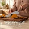 Ninja NeverDull 10-Piece Premium German Steel Knife Block Set with Black Finish