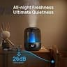 DREO 3-Liter Cool Mist Ultrasonic Humidifier with Essential Oil Tray Support