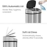 iTouchless 24-Gallon Commercial-Grade Touchless Sensor Kitchen Trash Can