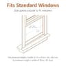Amazon Basics 5,000 BTU Window Air Conditioner with Washable Filter and Quiet Cooling