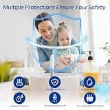 Xwdzswgs 3000W 110V Under-Sink Point-of-Use Electric Tankless Water Heater