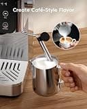 ecozy Espresso Machine & Coffee Maker Combo with Guided Touchscreen Frother