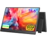 UFYQL 15.6-Inch 1080P FHD HDR IPS Portable Monitor with Adjustable Kickstand